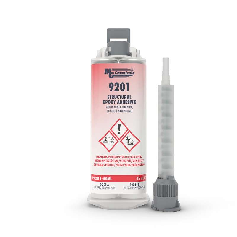 2 Component High Impact, High Strength Epoxy Structural Adhesive, Dual cartridge, 50 mL